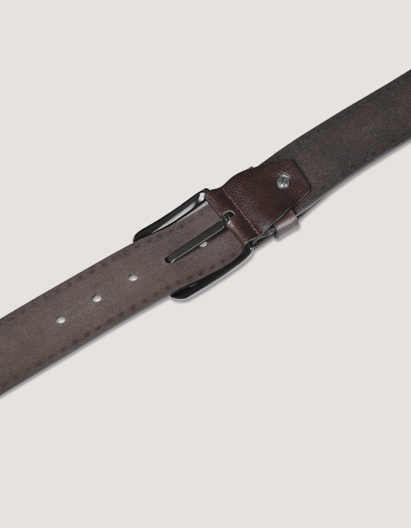 Dark Brown Wide Cowboy Belt