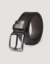 Dark Brown Wide Cowboy Belt