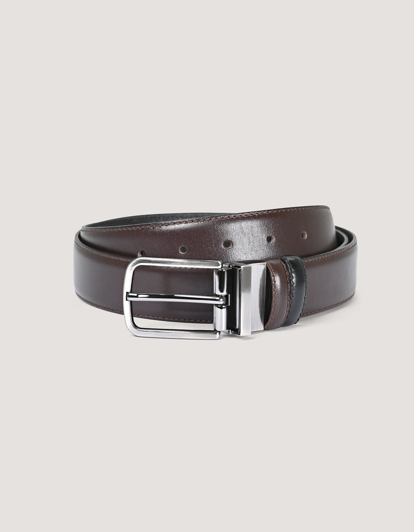 Black and Brown Reversible Belt