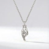 Billie Fingers Crossed Necklace | 925 Sterling Silver