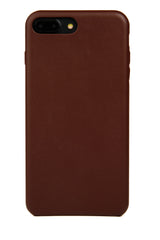 iPhone 7/8 Plus Case, Brown Leather
