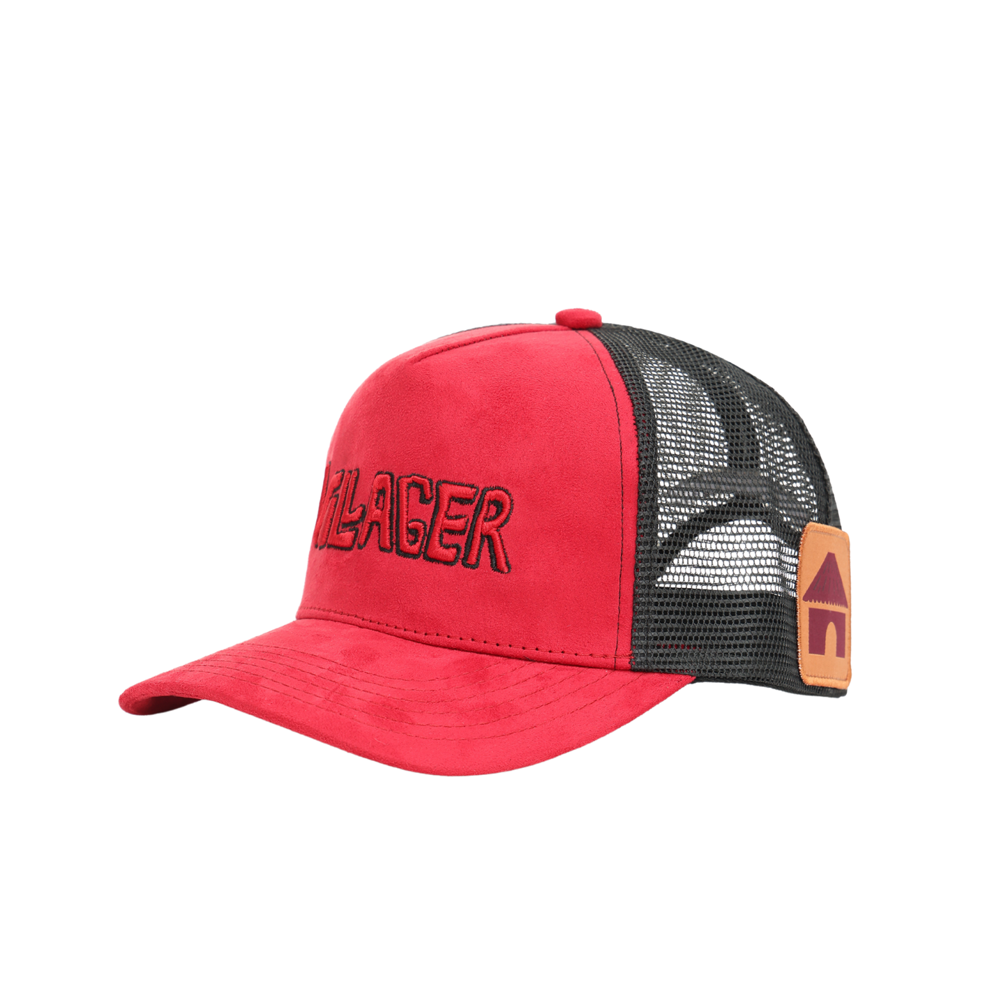 Villager Roots Trucker Hat – Suede & Mesh Snapback