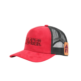 Villager Roots Trucker Hat – Suede & Mesh Snapback