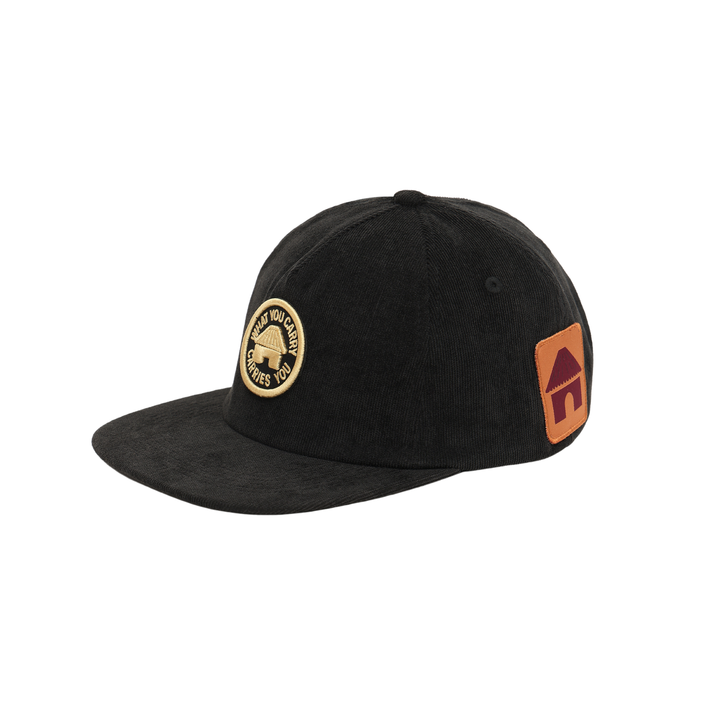 Villager Corduroy Strapback Cap
