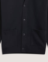 Black Shawl Collar Cardigan