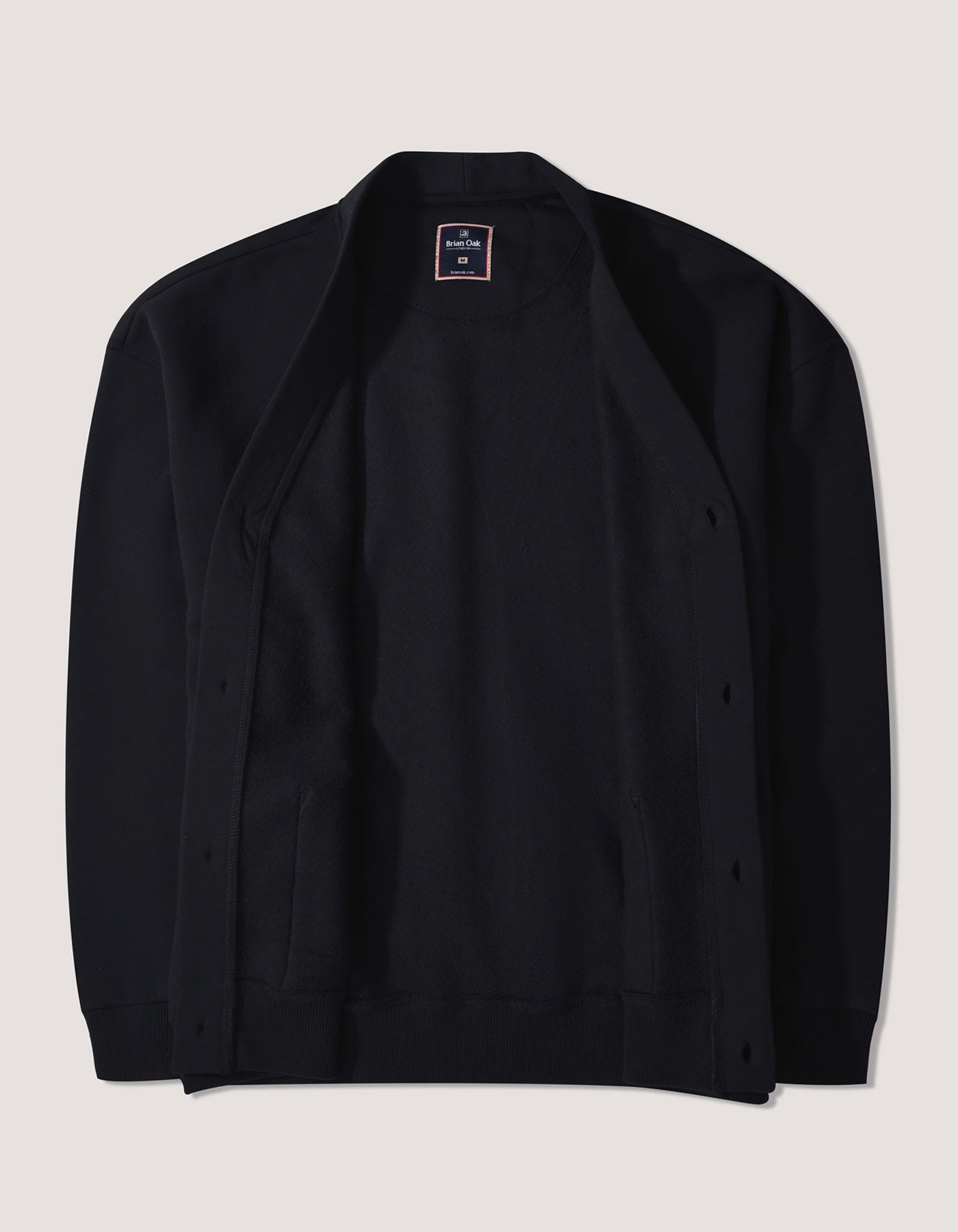 Black Shawl Collar Cardigan