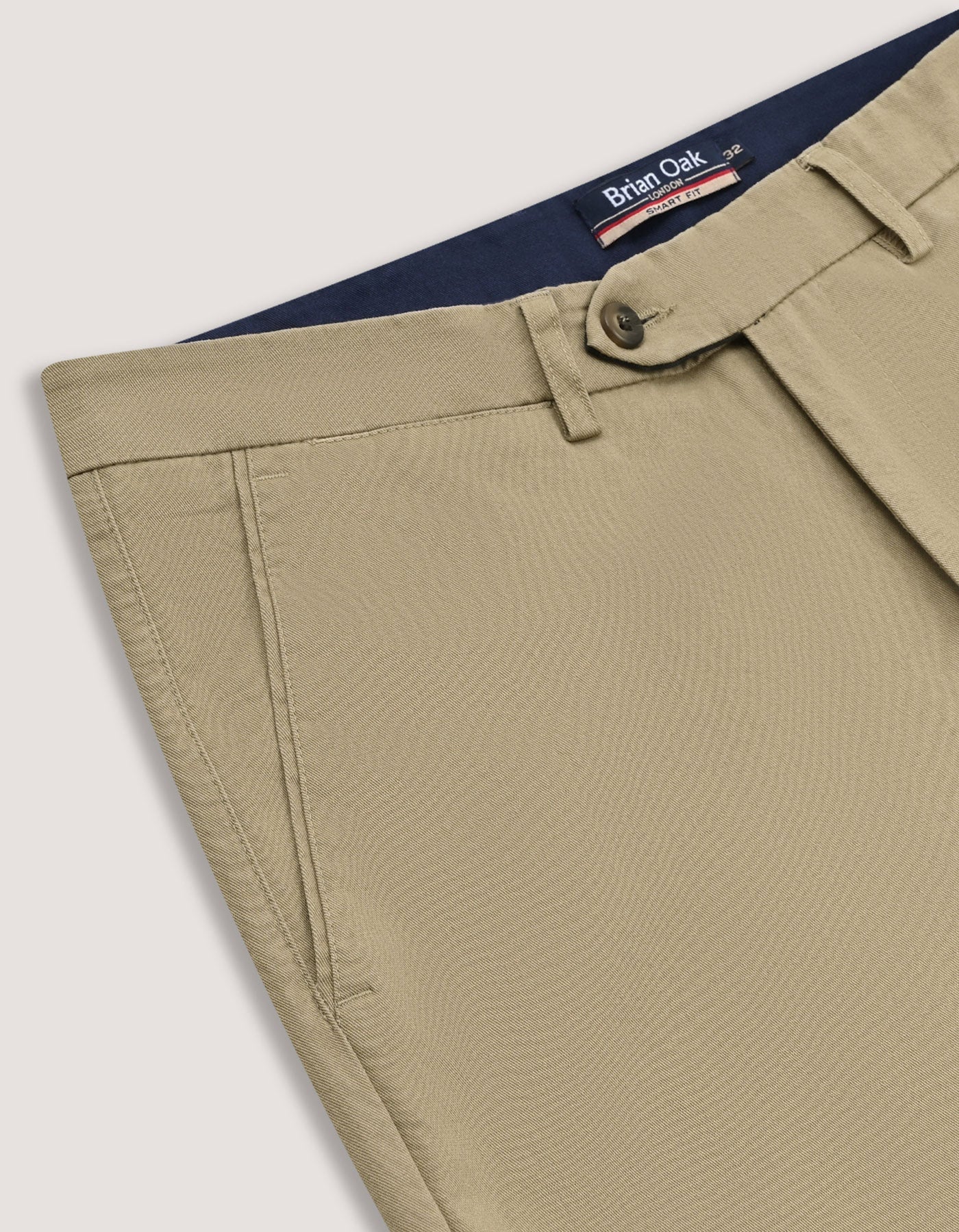 Easy Care Chinos – Khaki