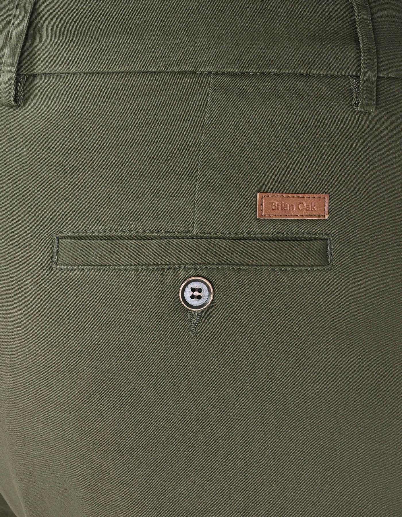 Smart Fit Olive Chino Trouser