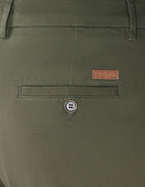 Smart Fit Olive Chino Trouser