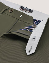 Smart Fit Olive Chino Trouser