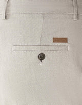 Light Grey Textured Chinos