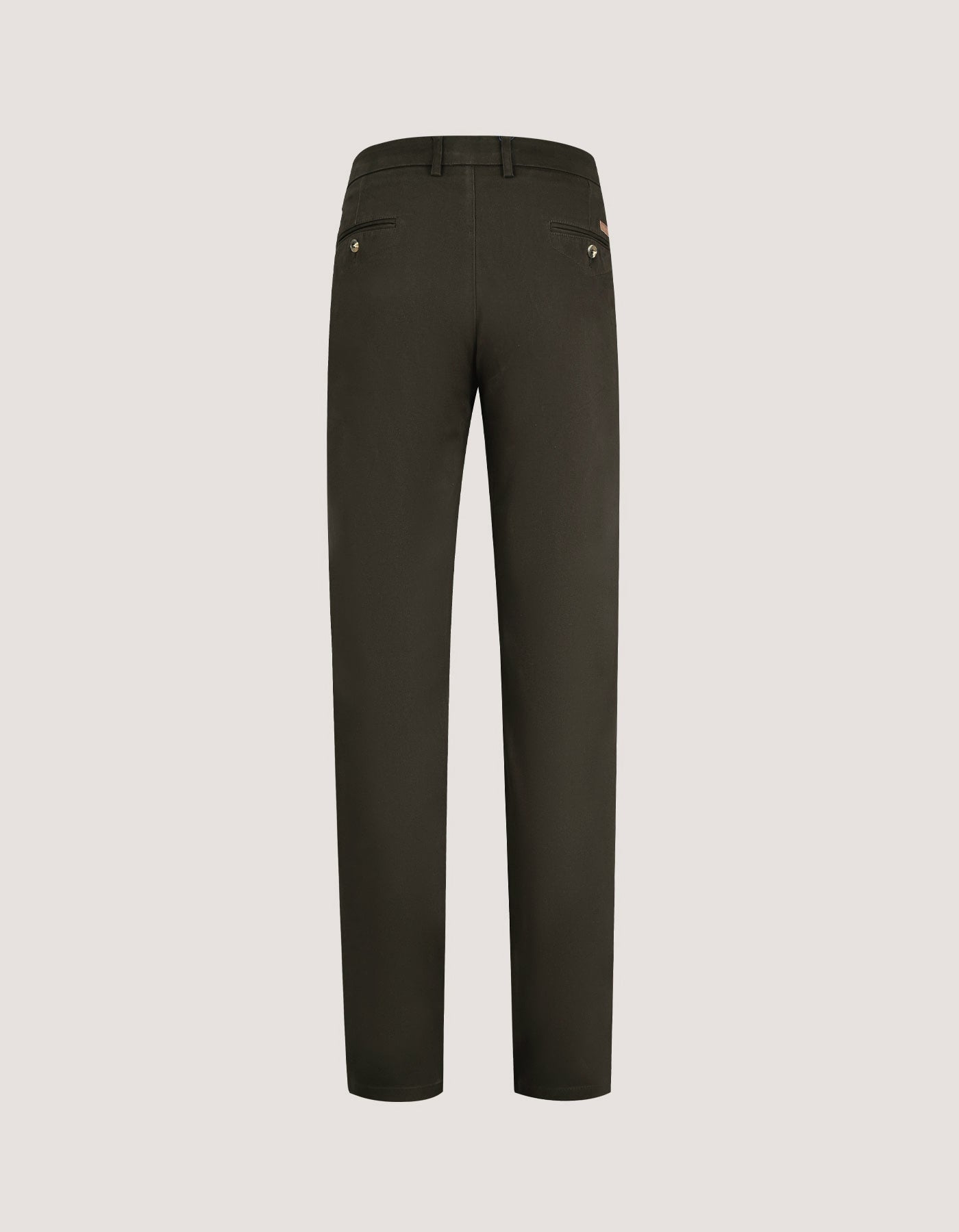 Chocolate Brown Moleskin Chino Trouser