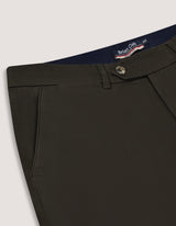 Chocolate Brown Moleskin Chino Trouser