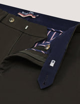Chocolate Brown Moleskin Chino Trouser
