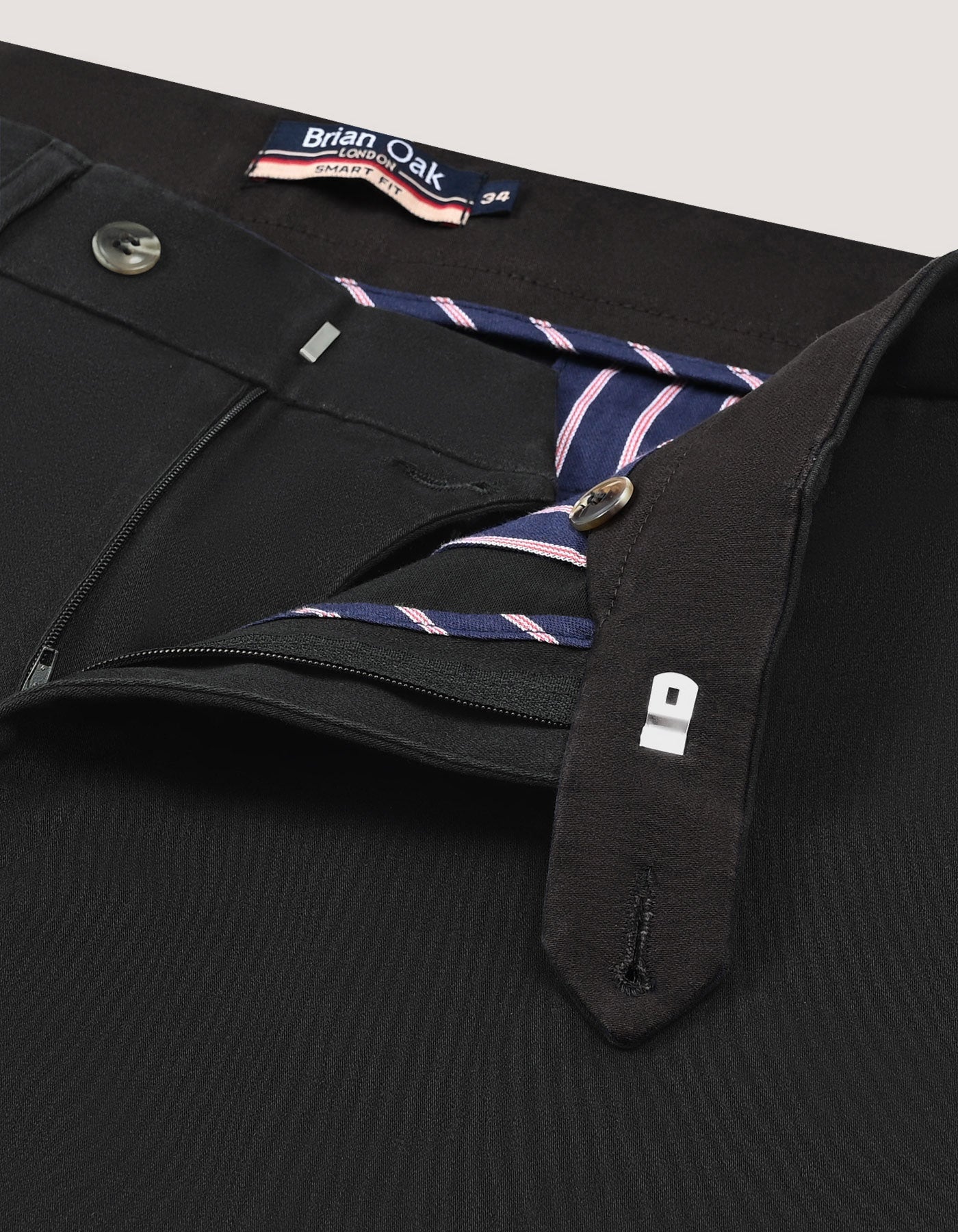 Dark Grey Moleskin Chino Trouser