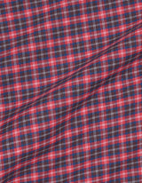 Easy Care Casual Red Check Shirt