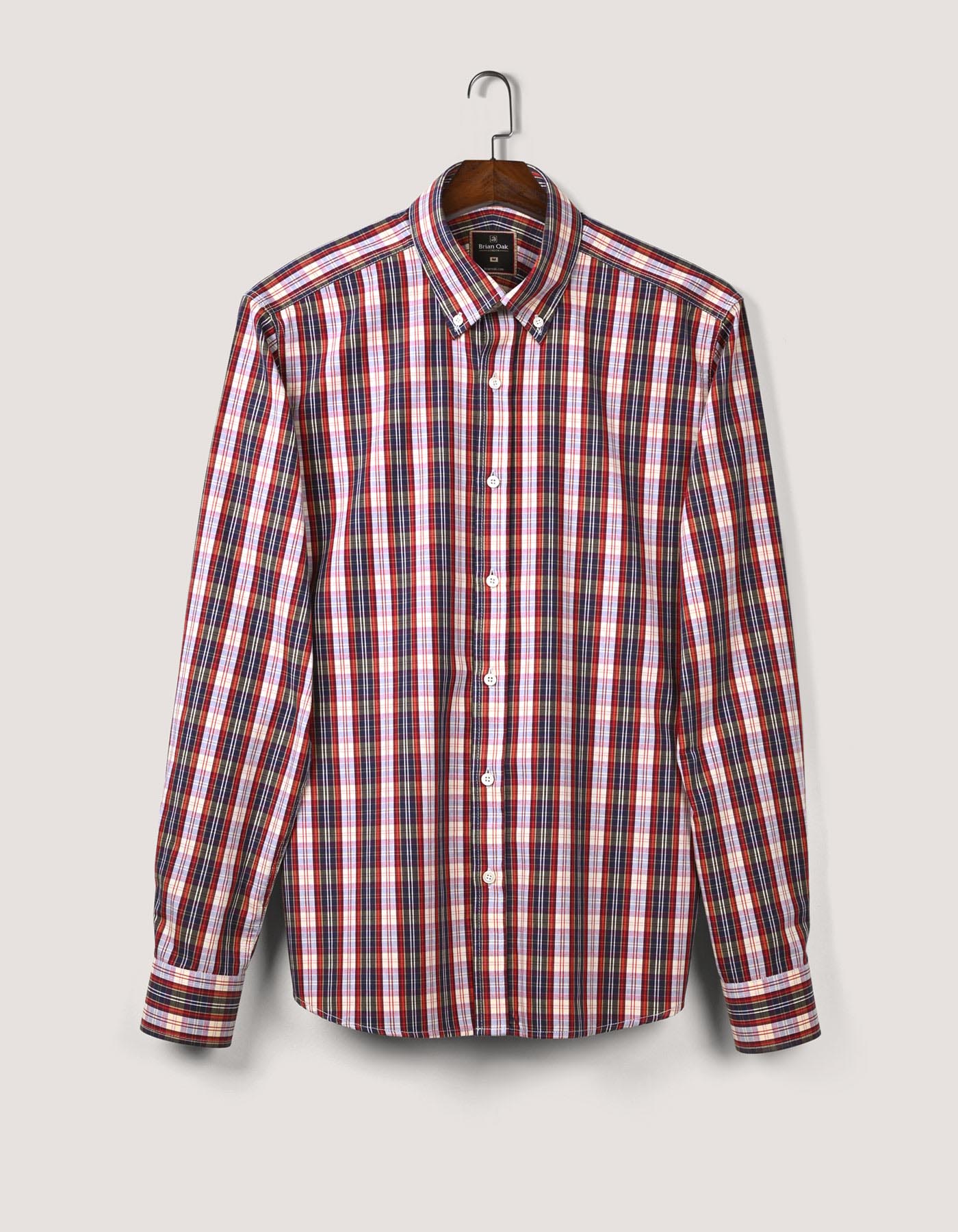 Multicolour Casual Check Shirt