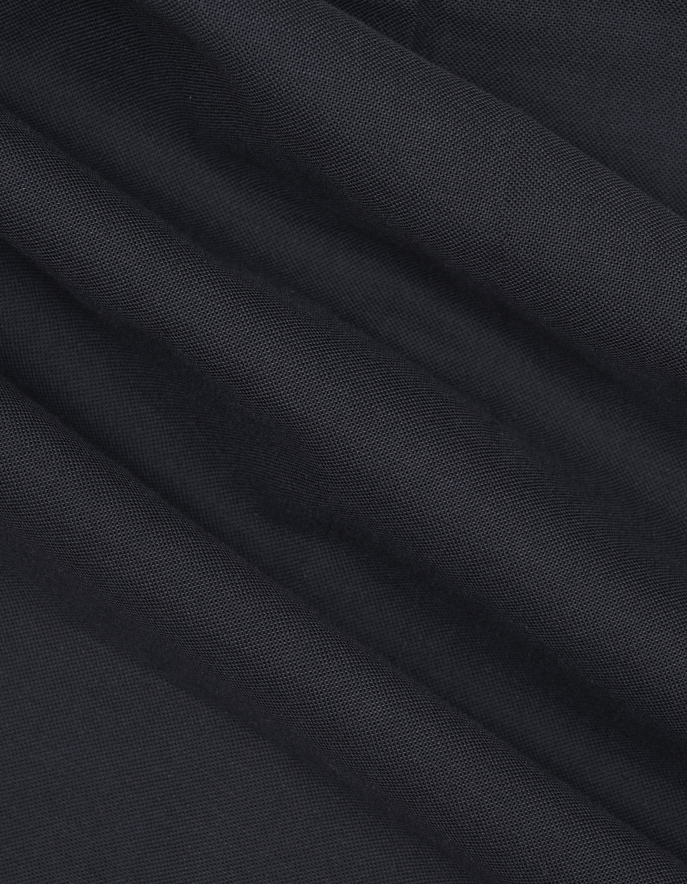 Black Long Sleeve Button Down Casual Shirt