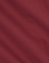 Maroon Long Sleeve Button Down Collar Shirt