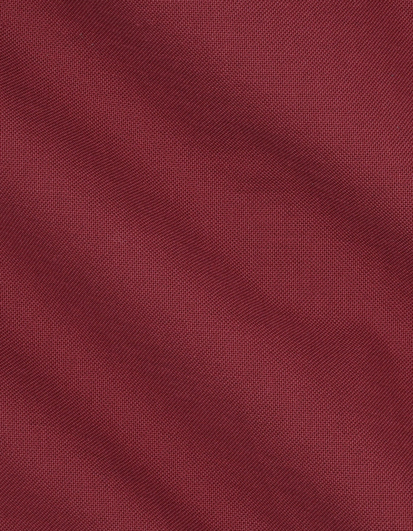 Maroon Long Sleeve Button Down Collar Shirt