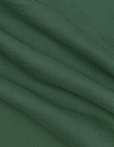 Dark Green Long Sleeve Button Down Casual Shirt
