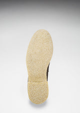 Brown Suede Loafers, Crepe Rubber Welted Sole