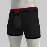 Aero Pro 9" Boxers - Black / Red