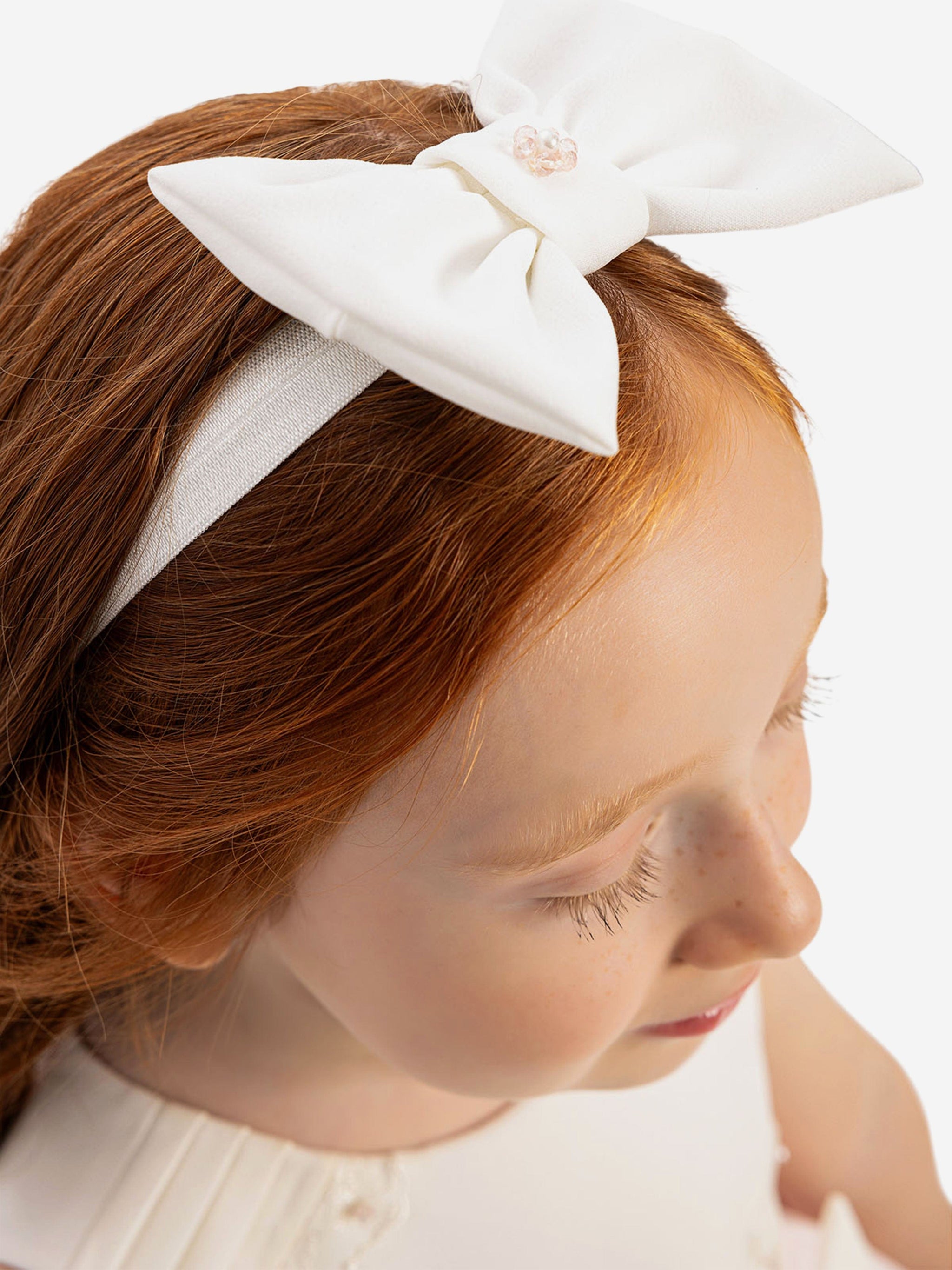DRESS & Fleur Baby Girls Dress with Headband in Pink