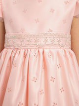 DRESS & Fleur Girls Dress with Matching Bag in Pink