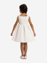 DRESS & Fleur Girls Dress with Bolero and Matching Bag in White