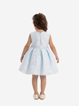 DRESS & Fleur Baby Girls Flower Dress in Blue