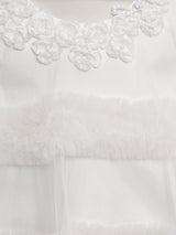 DRESS & Fleur Girls Occasion Dress with Headband in Ivory