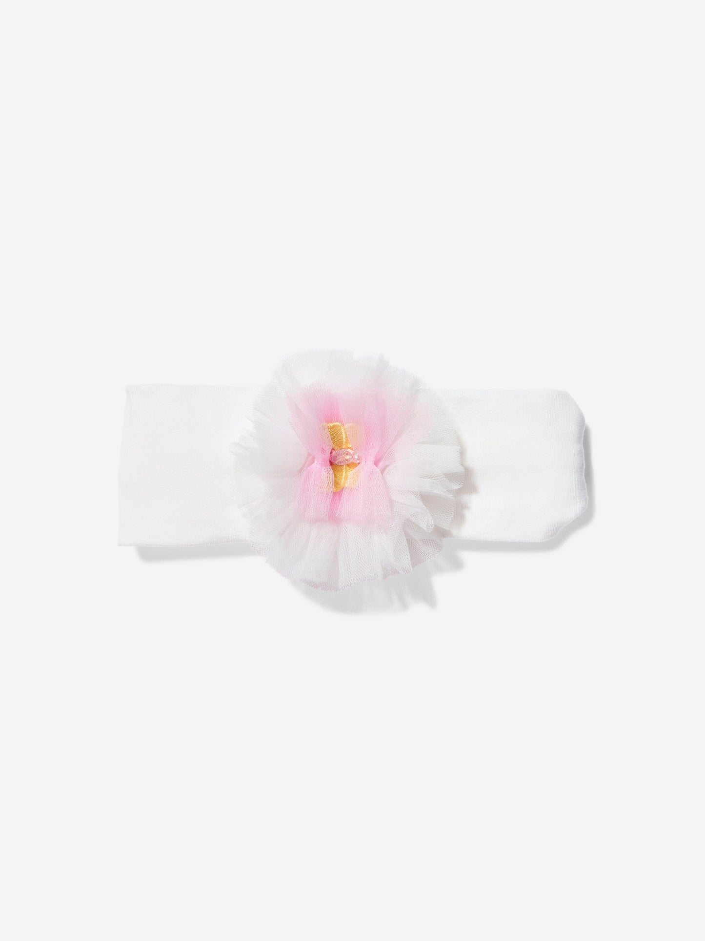 DRESS & Fleur Baby Girls Occasion Dress with Headband in Ivory