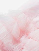 DRESS & Fleur Girls Occasion Dress and Cape Set in Pink