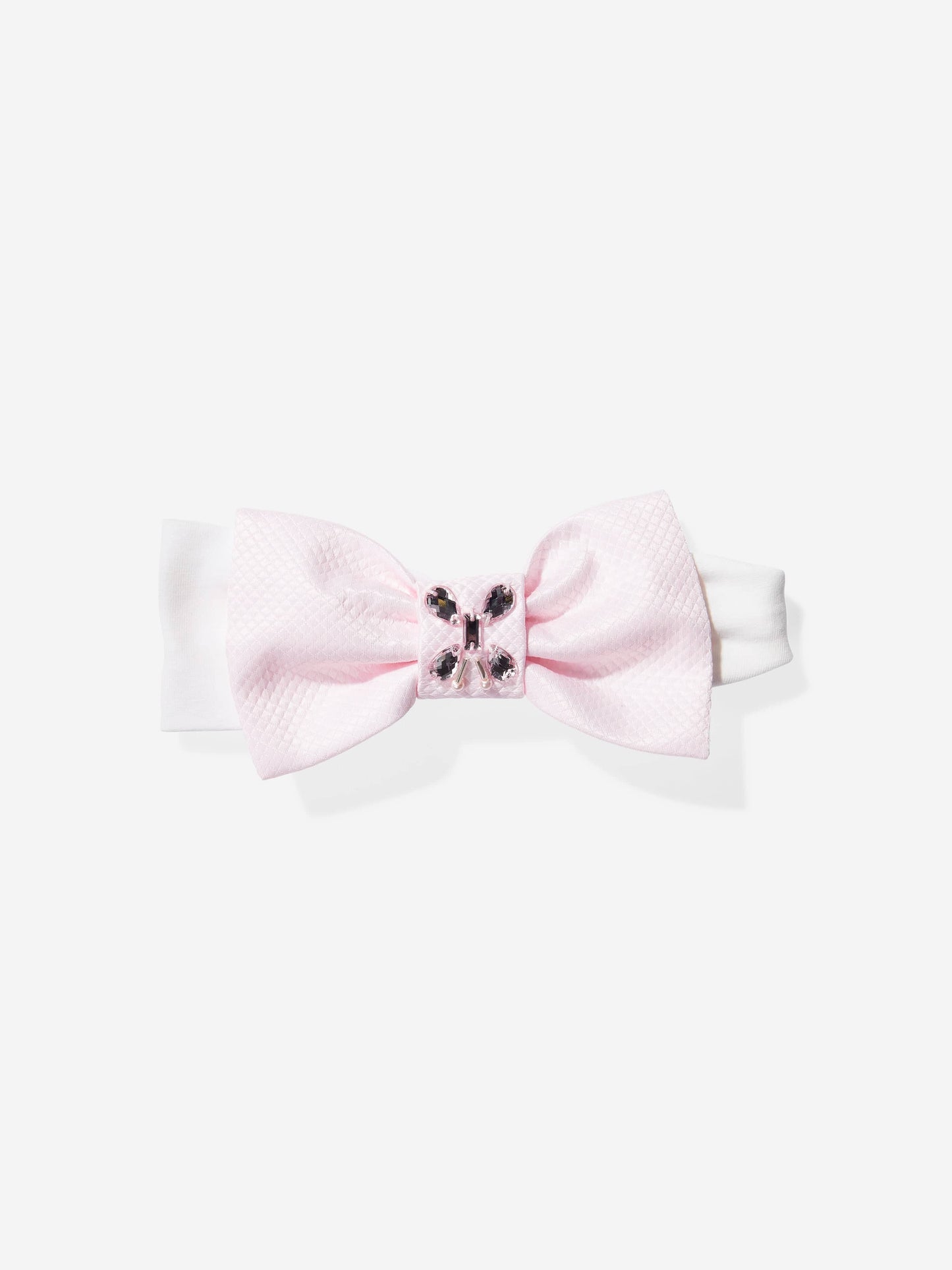 DRESS & Fleur Baby Girls Occasion Dress with Headband in Pink