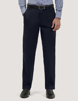 Navy Moleskin Chino Trouser