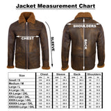 PP74 Men's Shearling Jacket - Antique