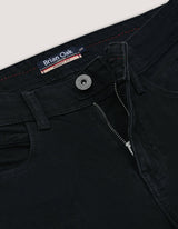 Comfort Stretch Black Denim