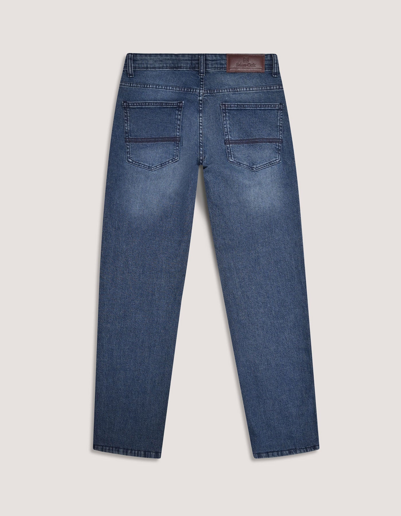 Men's Light Green Tinted Denim Jeans