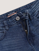 Men's Light Green Tinted Denim Jeans