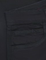 Black Smart Fit Denim Shorts