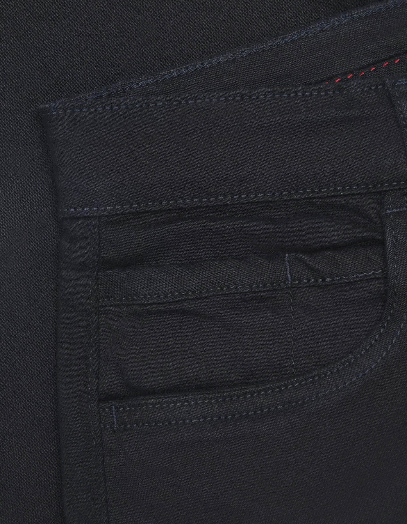 Black Smart Fit Denim Shorts