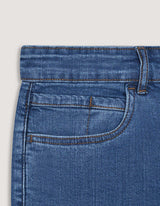 Blue Smart Fit Denim Shorts