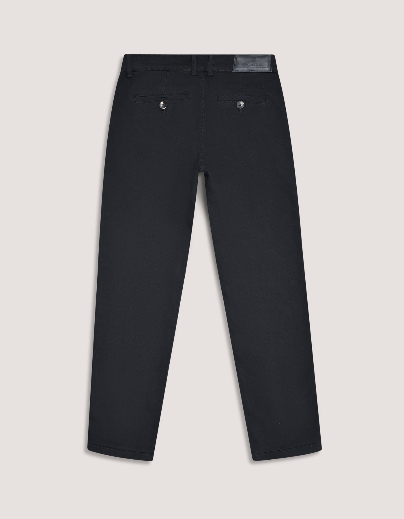 Men's Cross Pocket Black Jeans