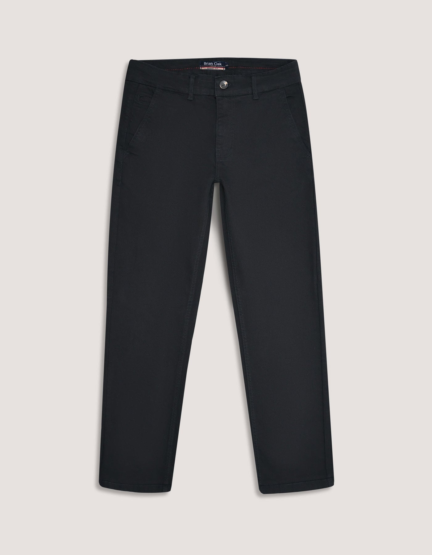 Men's Cross Pocket Black Jeans