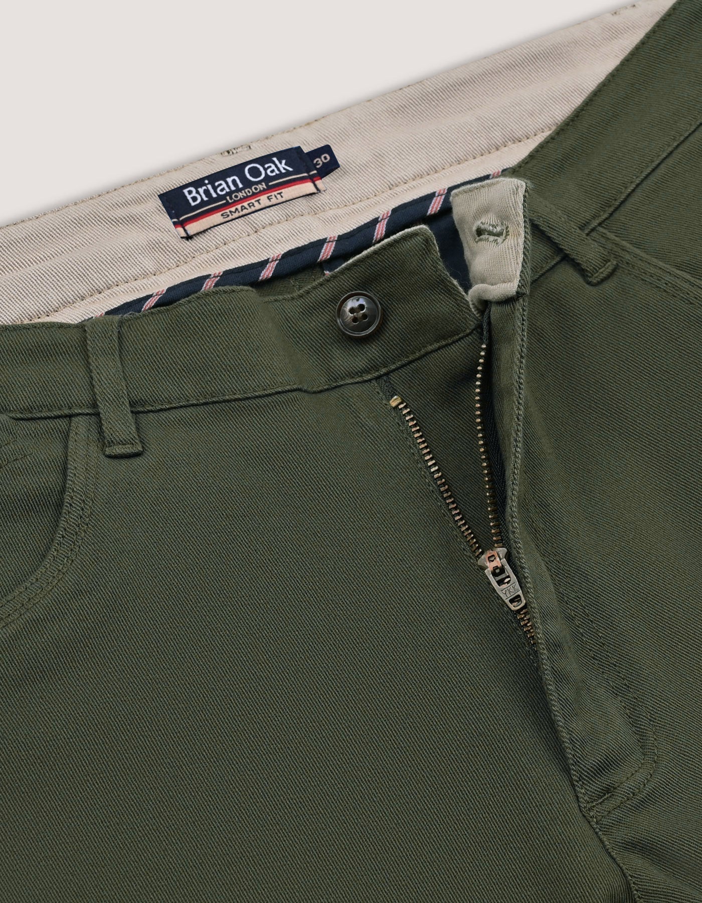 Smart Fit Colour Denim – Dark Green