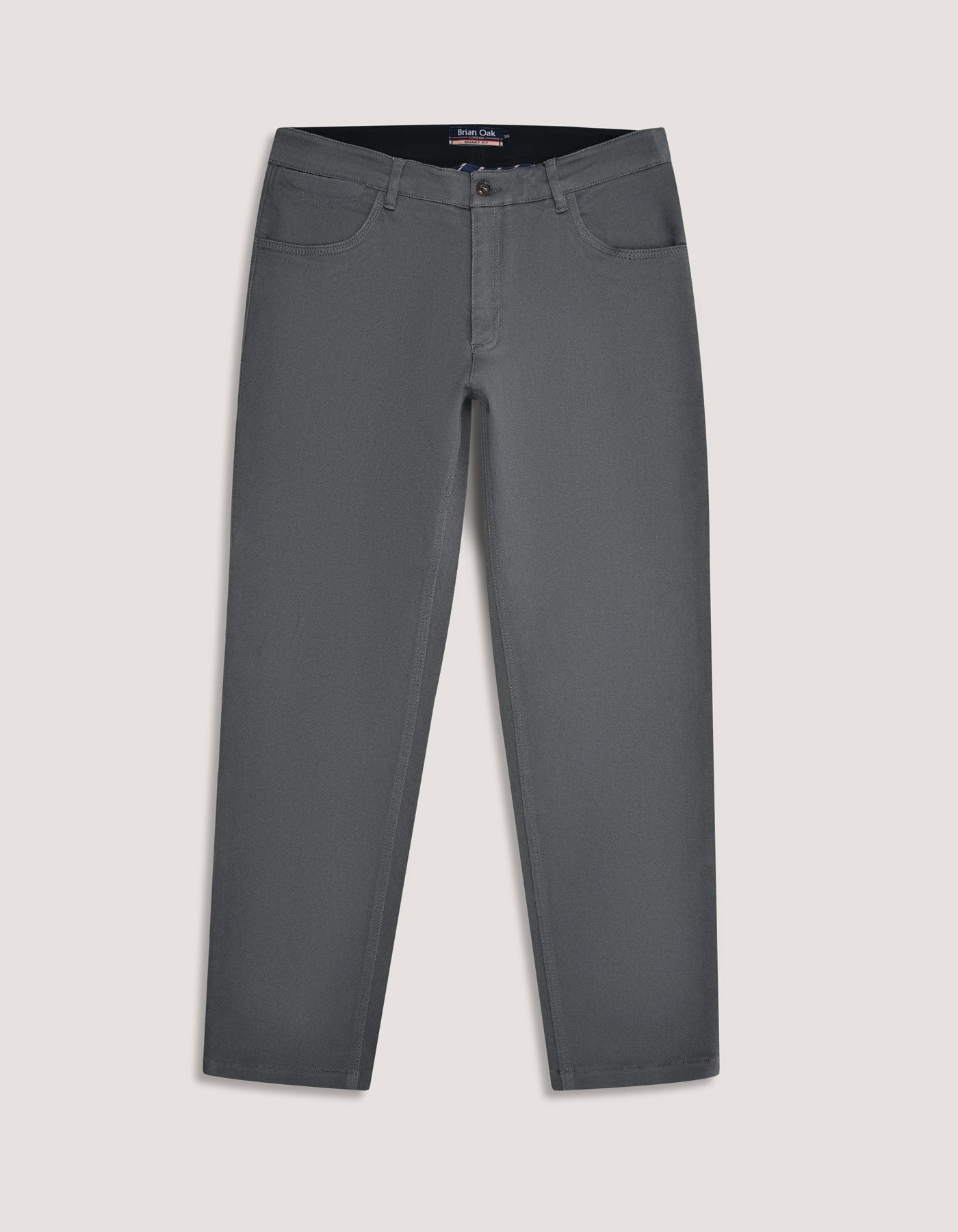 Grey Smart Fit Colour Denim