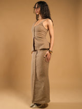 Wool Long Skirt Handmade for Elegant Style