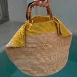Chainette with Bamboo handles