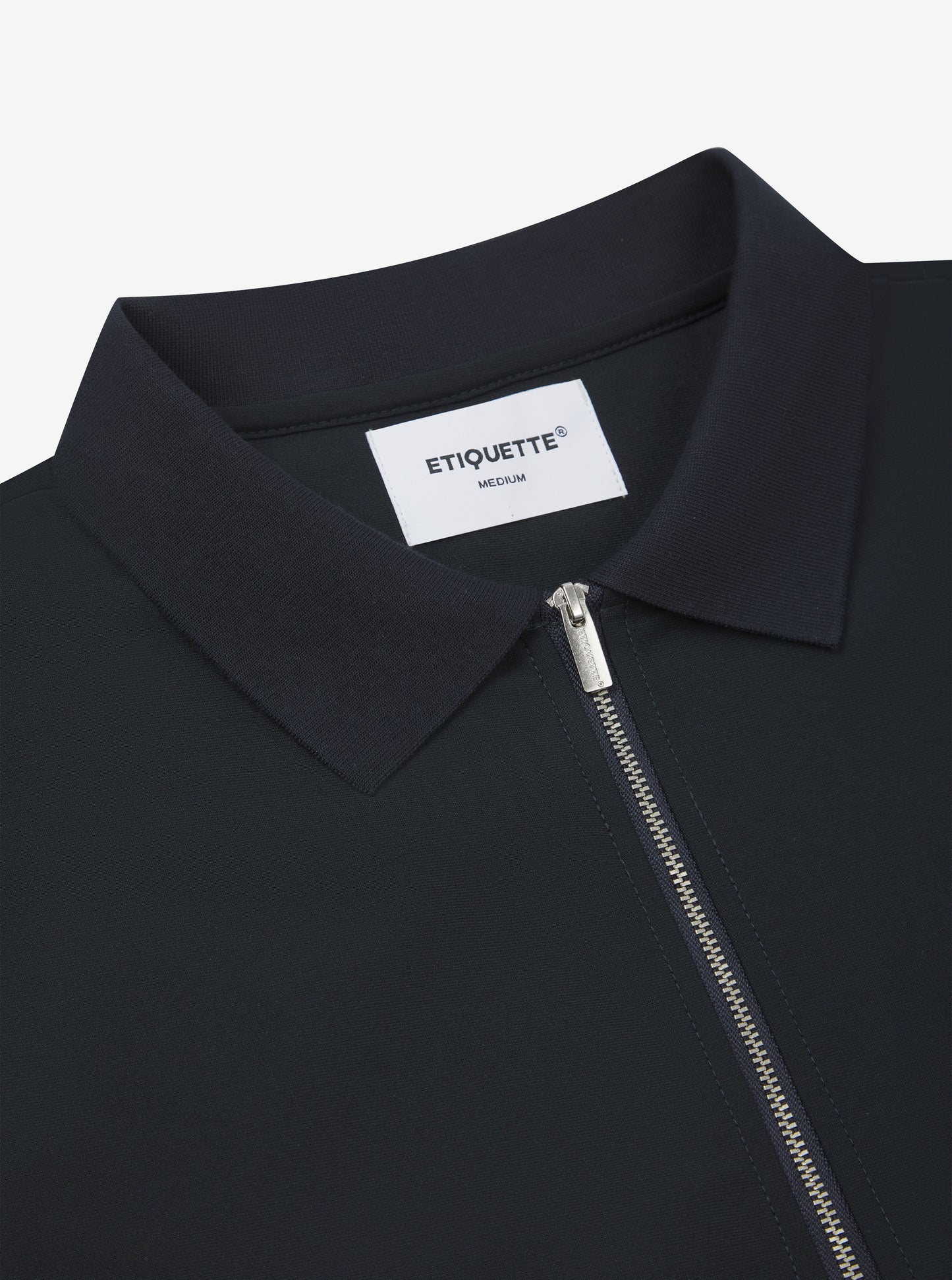Double Zip Overshirt - Navy